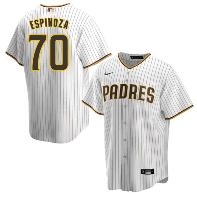 Nike Men #70 Anderson Espinoza San Diego Padres Baseball Jersey Sale-White